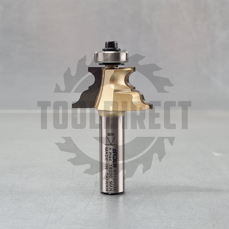 Фреза профильная Z2 R3.57/4.36 D37.8x19.1x71 S12 ARDEN A1120038