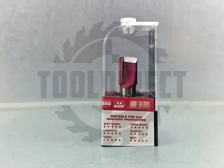 Фреза концевая прямая пазовая для фрезера и ЧПУ D=16x20x60 S=12 Z2 HW PROCUT INDUSTRIAL