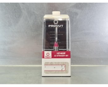 Фреза концевая прямая пазовая монолитная D=4x20x66 S=8 Z2 PROCUT INDUSTRIAL — артикул 107403P