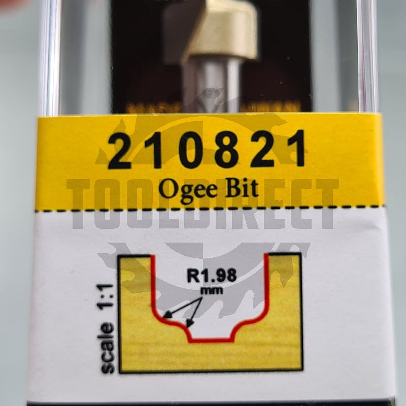 Фреза концевая профильная "Гусёк" R=1.98 D=12.7x9.53x40 d1=4 S=8 Z2 HW ARDEN