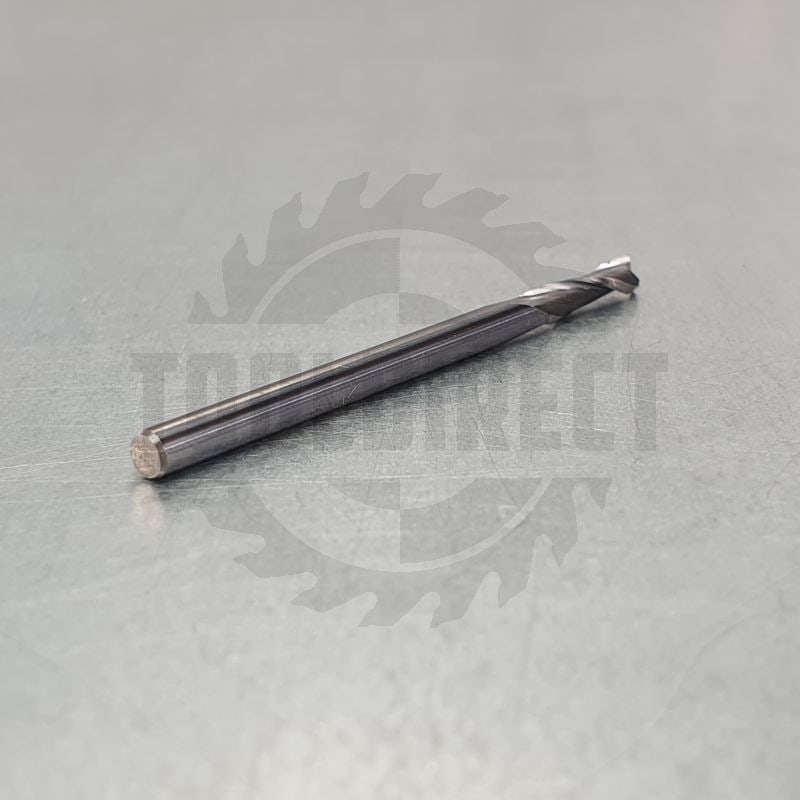 Фреза спиральная Z2 (верхний рез) D=3x12x50 S=3 Tideway   