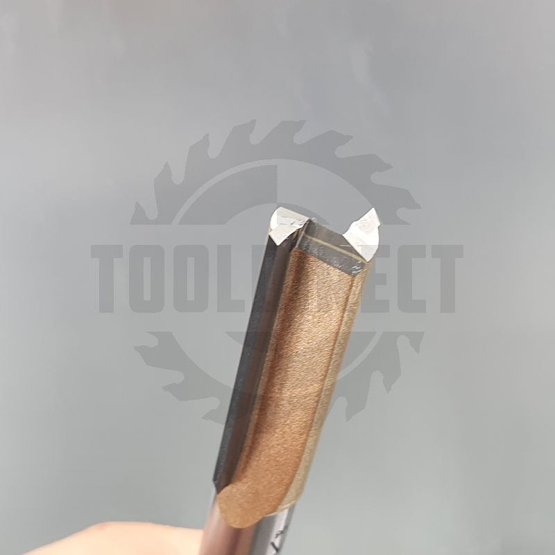 Фреза концевая прямая пазовая с врезным зубом (длинная серия) D=10x30x120 S=8 Z=2+1 HW ARDEN