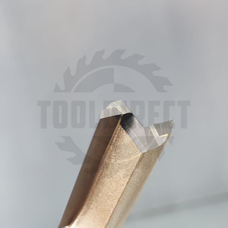 Фреза концевая прямая пазовая с врезным зубом (длинная серия) D=12x30x120 S=8 Z=2+1 HW ARDEN