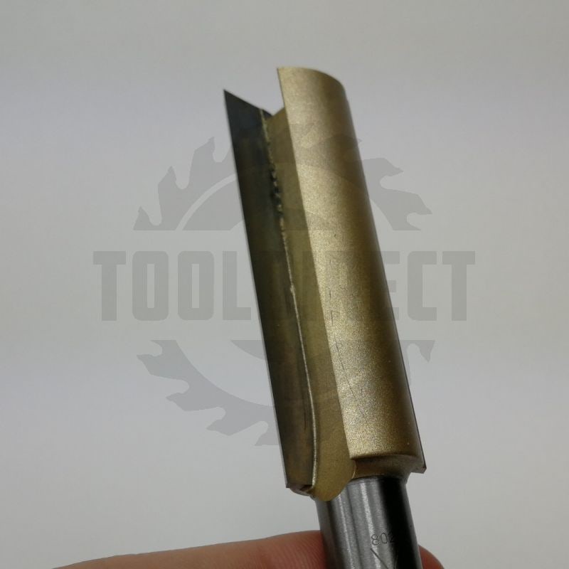 Фреза концевая прямая пазовая с врезным зубом (длинная серия) D=20x60x120 S=12 Z=2+1 HW ARDEN