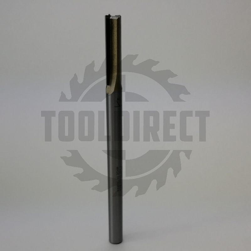 Фреза концевая прямая пазовая с врезным зубом (длинная серия) D=8x30x120 S=8 Z2+1 HW ARDEN