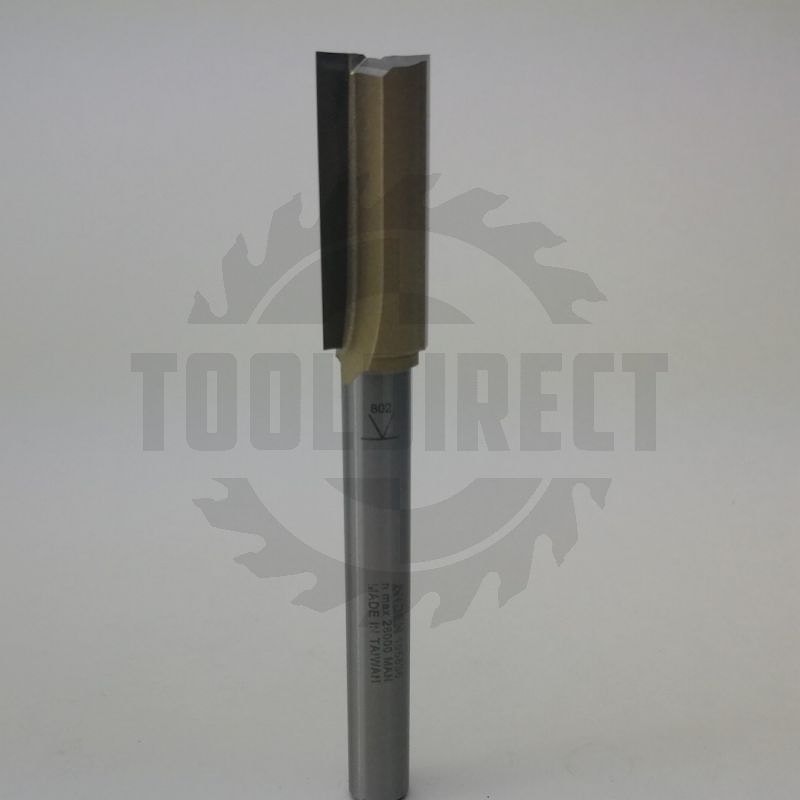 Фреза концевая прямая пазовая с врезным зубом D=12x30x90 S=8 Z2+1 HW ARDEN   