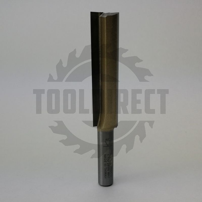 Фреза концевая прямая пазовая с врезным зубом D=12х50x90 S=8 Z=2+1 HW ARDEN