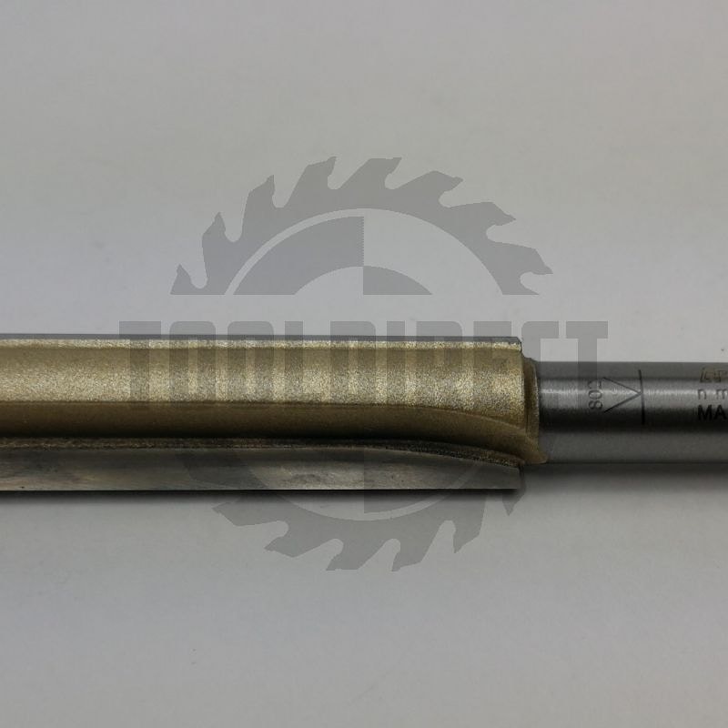 Фреза концевая прямая пазовая с врезным зубом D=12х50x90 S=8 Z=2+1 HW ARDEN