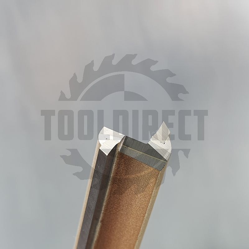 Фреза концевая прямая пазовая с врезным зубом D=14x60x105 S=12 Z=2+1 HW ARDEN   