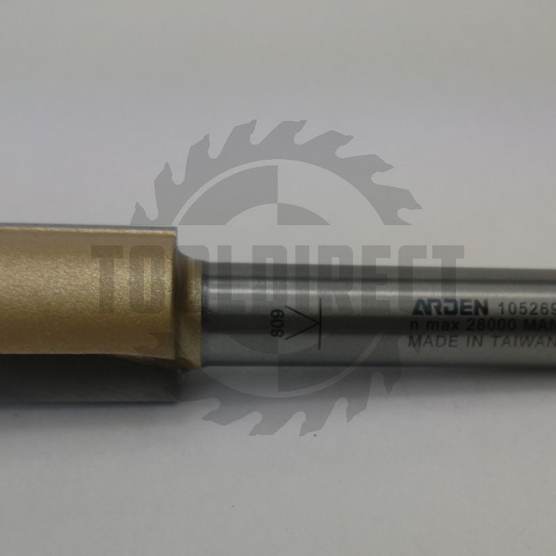 Фреза концевая прямая пазовая с врезным зубом D=20x35x90 S=12 Z2+1 HW ARDEN   