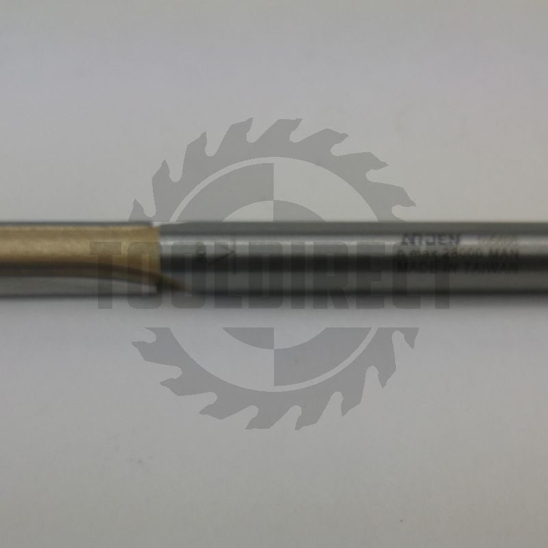 Фреза концевая прямая пазовая с врезным зубом D=8x30x90 S=8 Z=2+1 HW ARDEN   