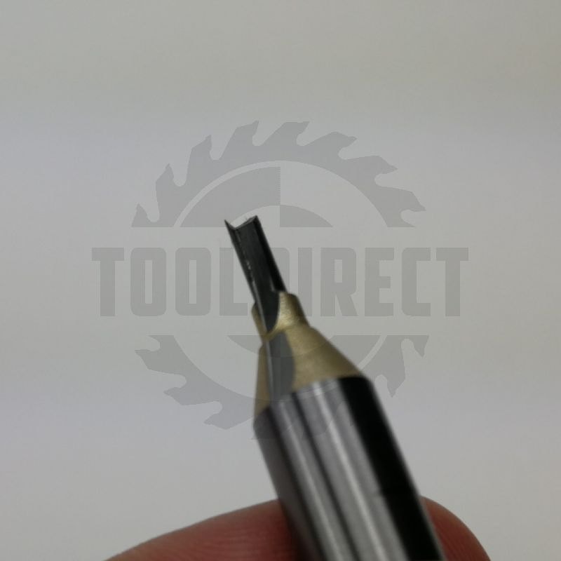 Фреза концевая прямая пазовая монолитная для фрезера и ЧПУ D=2.5x6x47 S=8 Z2 VHW ARDEN   