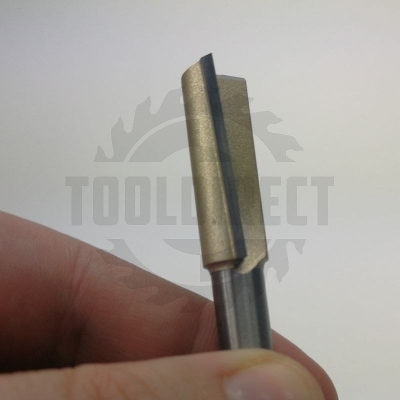 Фреза концевая прямая пазовая для фрезера и ЧПУ D=12x30x62 S=8 (наклонное лезвие 3°) Z2 HW ARDEN