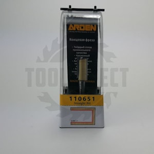 Фреза концевая прямая пазовая для фрезера и ЧПУ D=12x20x52 S=6 Z2 HW ARDEN   