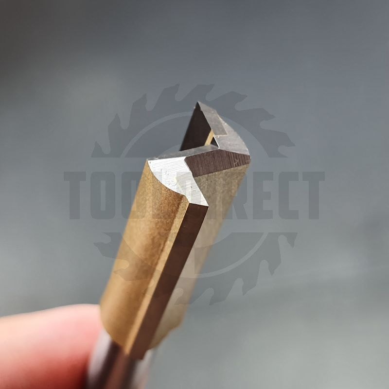 Фреза концевая прямая пазовая для фрезера и ЧПУ D=12x32x64 S=8 Z2 HW ARDEN