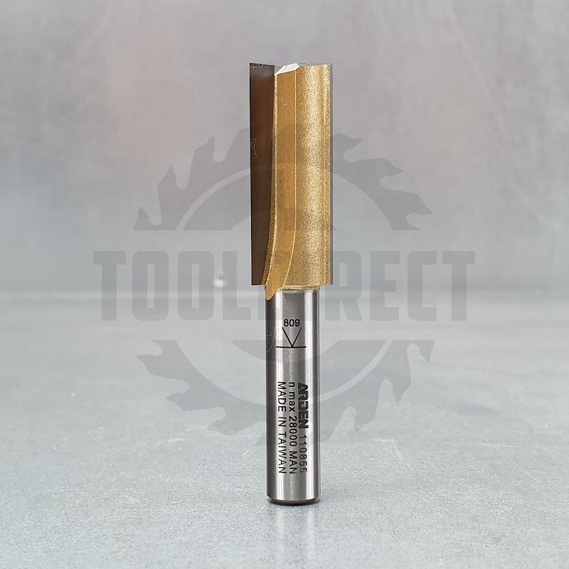 Фреза концевая прямая пазовая для фрезера и ЧПУ D=12x32x64 S=8 Z2 HW ARDEN
