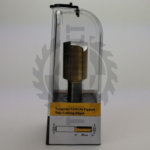 Фреза концевая прямая пазовая для фрезера и ЧПУ D=22x30x70 S=12 Z2 HW ARDEN   