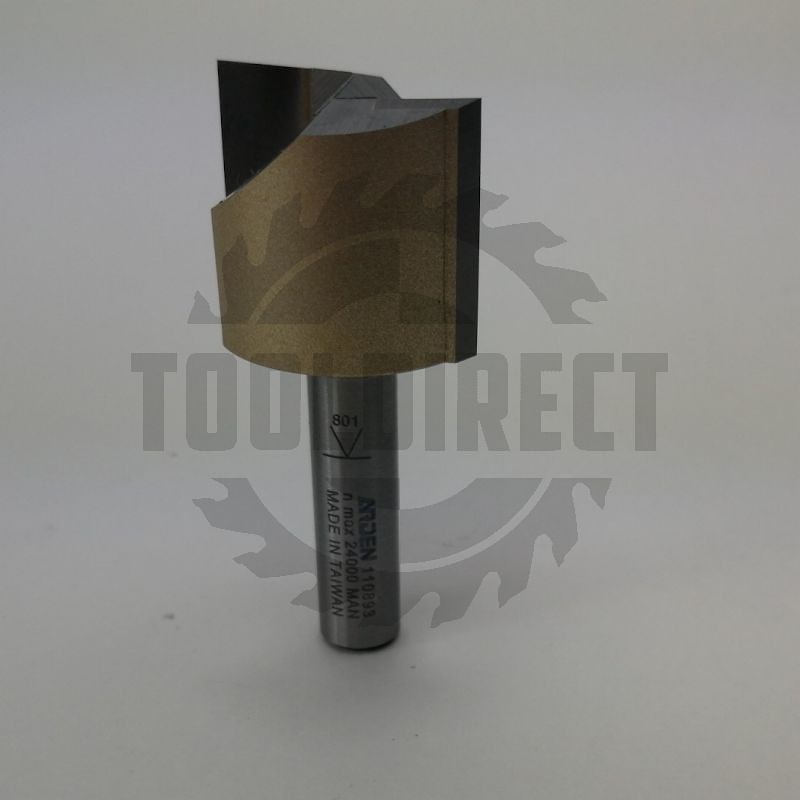 Фреза концевая прямая пазовая для фрезера и ЧПУ D=25x20x52 S=8 Z2 HW ARDEN   