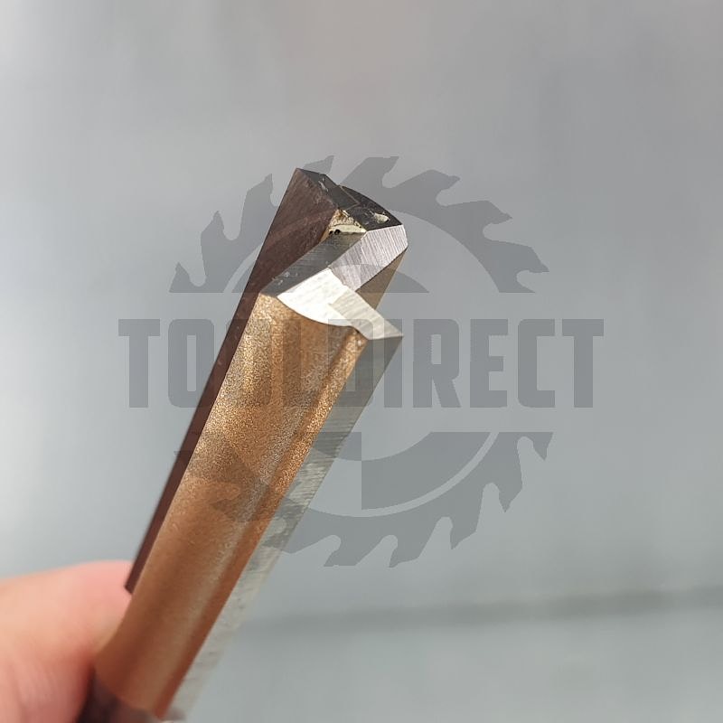 Фреза концевая прямая пазовая для фрезера и ЧПУ D=12x50x82 S=8 Z2 HW ARDEN   