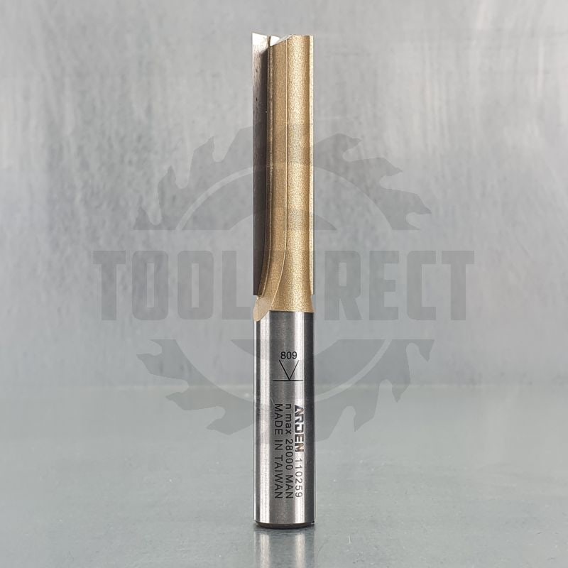 Фреза концевая прямая пазовая для фрезера и ЧПУ D=12x50x94 S=12 Z2 HW ARDEN   