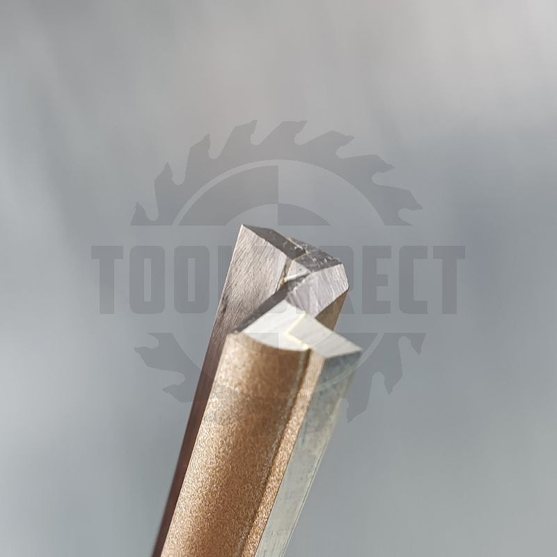 Фреза концевая прямая пазовая для фрезера и ЧПУ D=10x30x76 S=12 Z2 HW ARDEN   