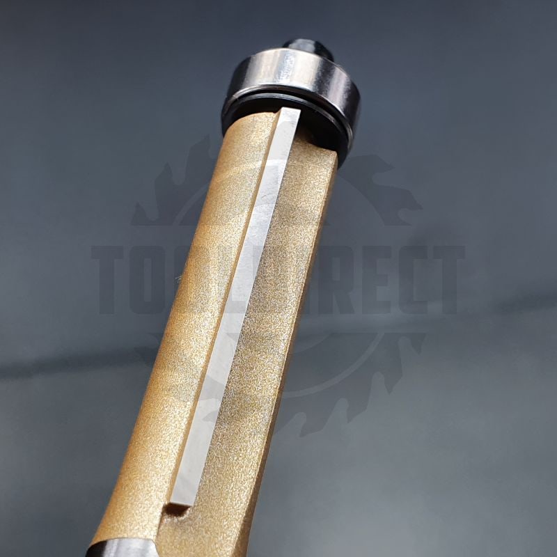 Фреза концевая прямая обгонная кромочная (нижний подшипник 706051) D=12.7x38.1x94 S=12 Z2 HW ARDEN   