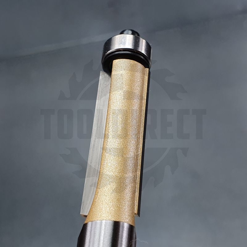 Фреза концевая прямая обгонная кромочная (нижний подшипник 706051) D=12.7x38.1x94 S=12 Z2 HW ARDEN   