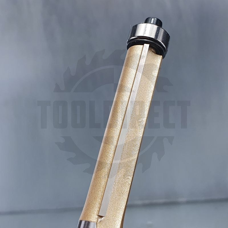 Фреза концевая обгонная прямая кромочная (нижний подшипник 706051) D=12.7x50.8x106 S=12 Z2 HW ARDEN   