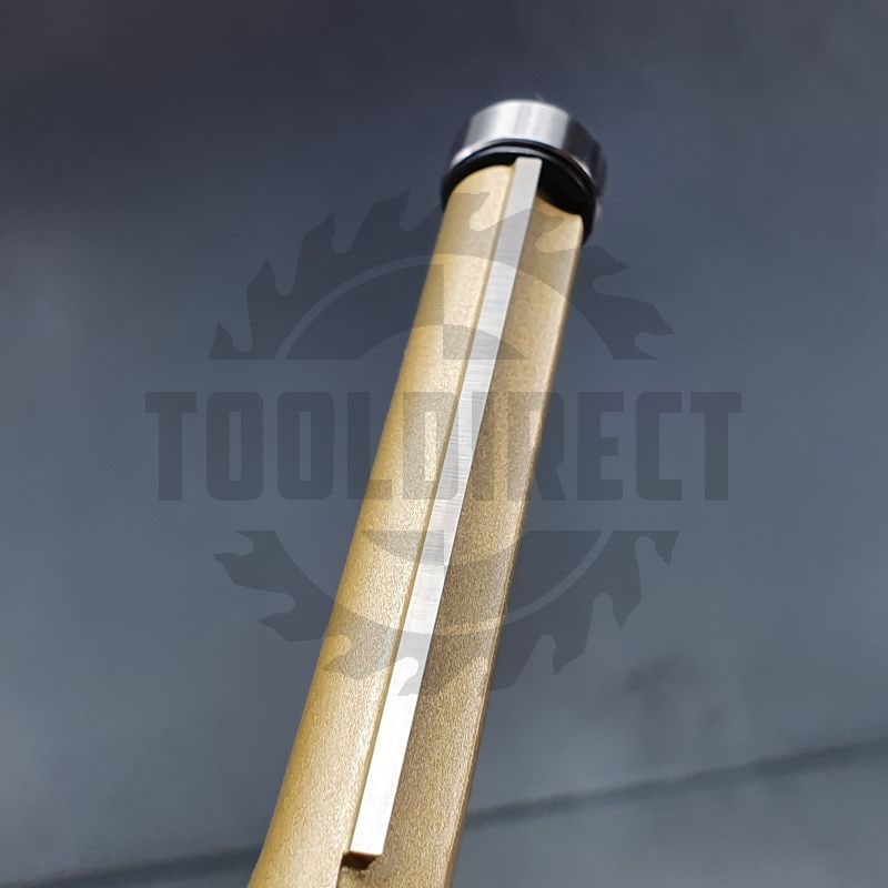Фреза концевая прямая обгонная кромочная (нижний подшипник 706051) D=12.7x60x115 S=12 Z2 HW ARDEN