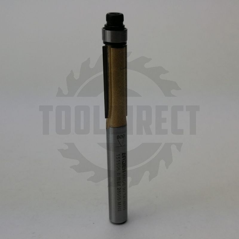 Фреза прямая обгонная кромочная (нижний подшипник 706011) D=6.35x19x55 S=6 Z2 HW ARDEN