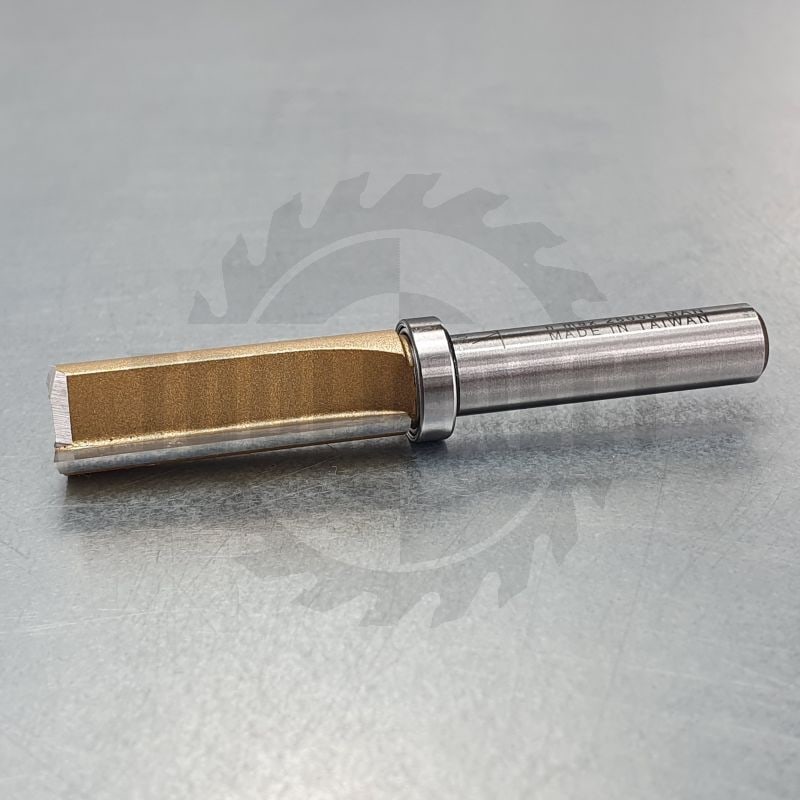 Фреза концевая обгонная (верхний подшипник 706050) D=12x32x68 S=8 Z2 HW ARDEN   