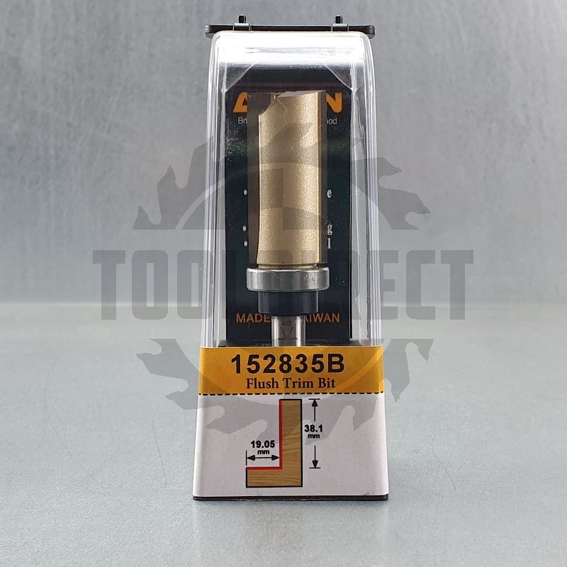 Фреза обгонная кромочная (верхний подшипник 706109) D=19.05x38.1x83 S=8 Z2 HW ARDEN