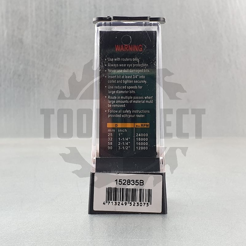 Фреза обгонная кромочная (верхний подшипник 706109) D=19.05x38.1x83 S=8 Z2 HW ARDEN