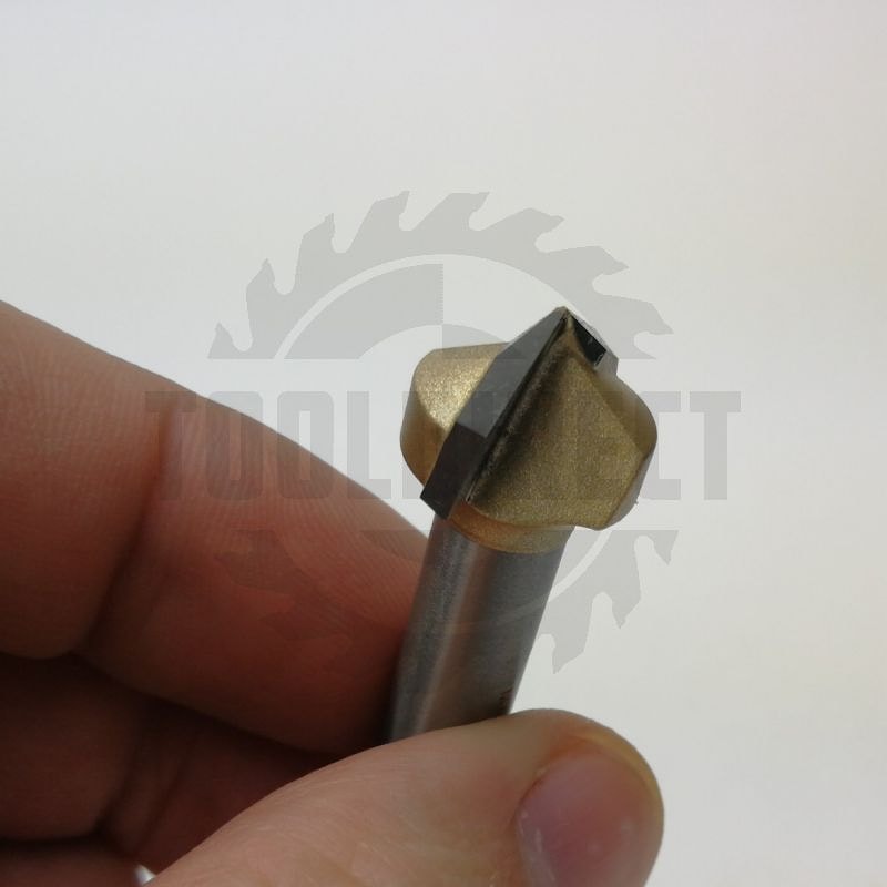 Фреза пазовая конусная V-образная угол V=120° D=15.9x9.5x40 S=8 Z2 HW ARDEN   