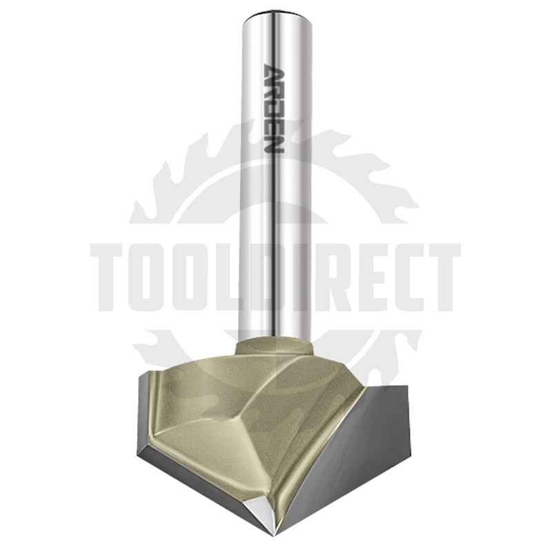 Фреза пазовая конусная V-образная угол V=120° D=15.9x9.5x40 S=8 Z2 HW ARDEN   