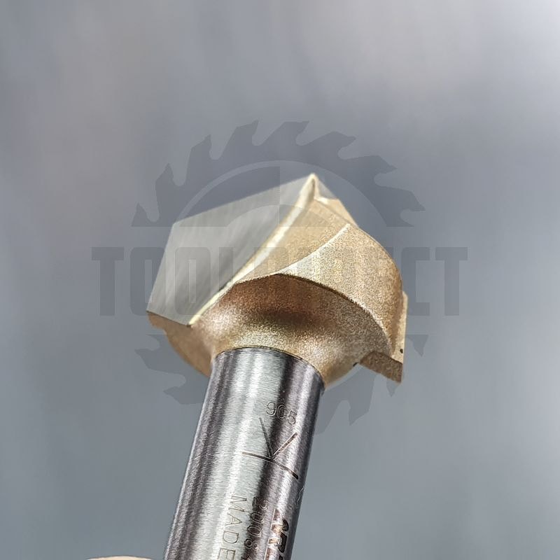 Фреза пазовая конусная V-образная угол V=90° D=19.05x15.88x45 S=8 Z2 HW ARDEN   