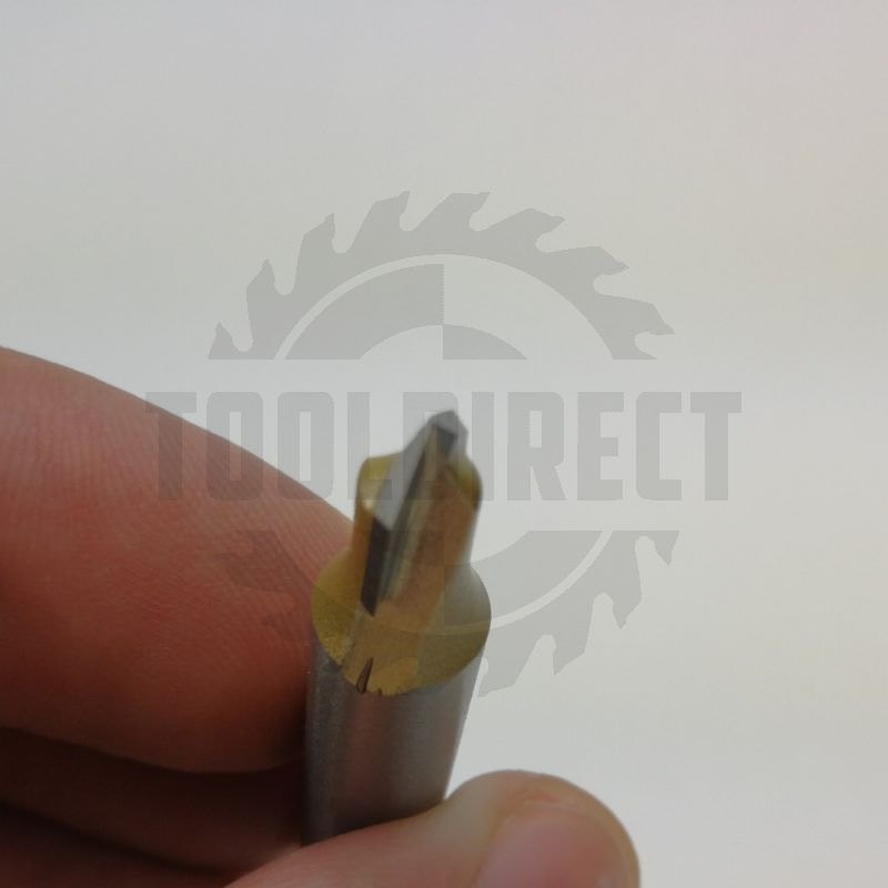 Фреза пазовая конусная V-образная угол V=90° D=6.35х9.5x45 S=8 Z2 HW ARDEN