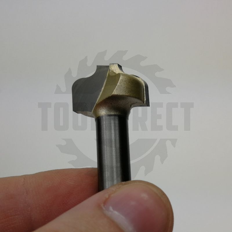 Фреза концевая профильная "Гусёк" R=3.175 D=19.05x11.11x40 d1=6.35 S=8 Z2 HW ARDEN   