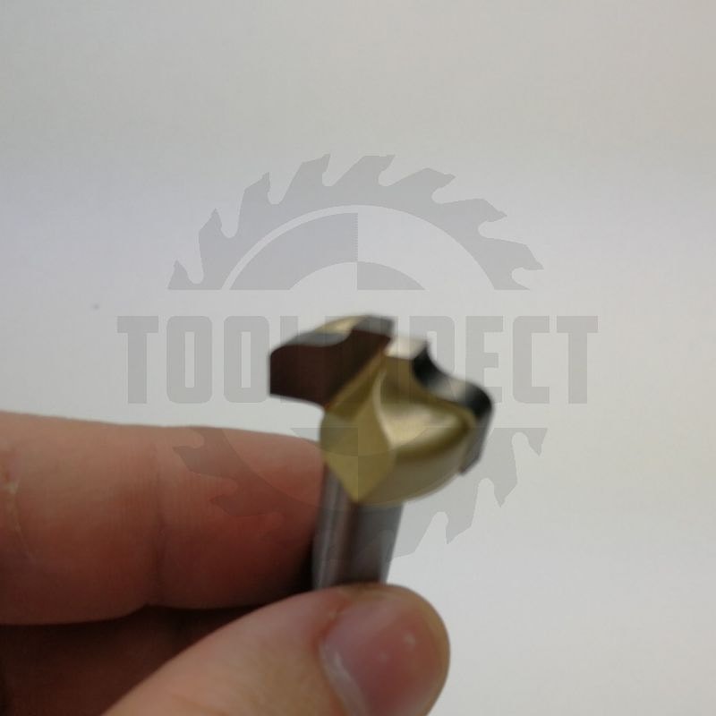 Фреза концевая профильная "Гусёк" R=3.175 D=19.05x11.11x40 d1=6.35 S=8 Z2 HW ARDEN   