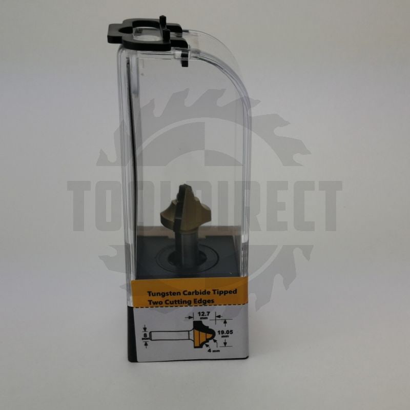 Фреза концевая Классический узор R=4 D=19.05x12.7x45 S=8 Z2 HW ARDEN   