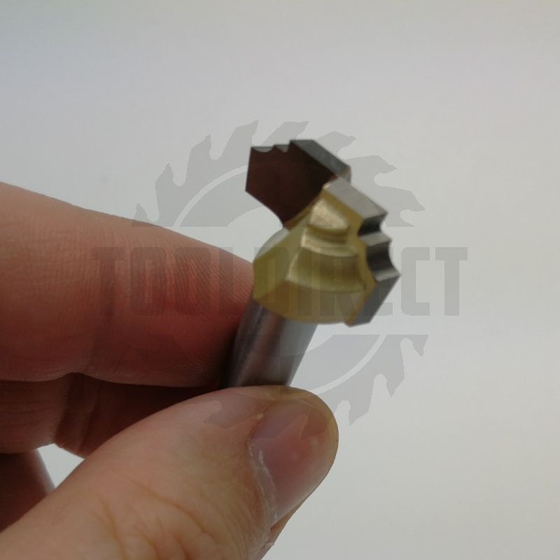 Фреза концевая "Декоративный Гусёк" R=2.4 D=19x11x40 d1=11.1 S=8 Z2 HW ARDEN
