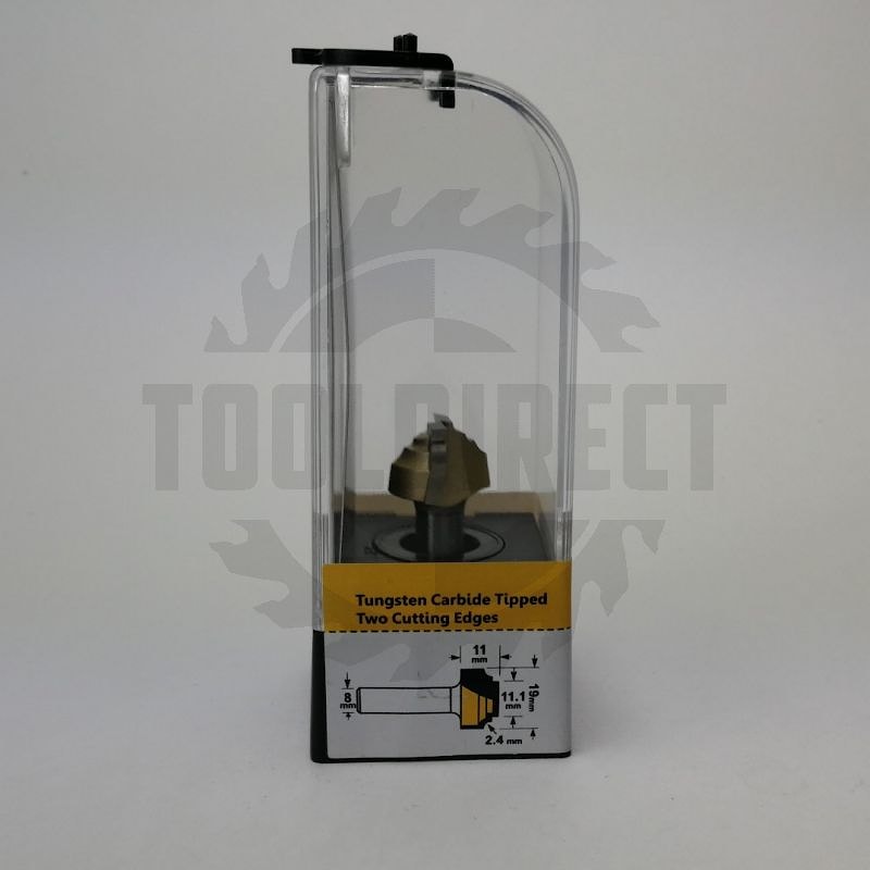 Фреза концевая "Декоративный Гусёк" R=2.4 D=19x11x40 d1=11.1 S=8 Z2 HW ARDEN