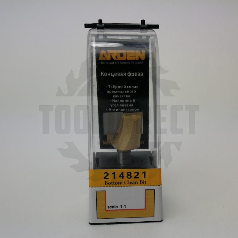 Фреза для выравнивания поверхности дна слэба D=22x11.9x50 S=8 Z2 HW ARDEN