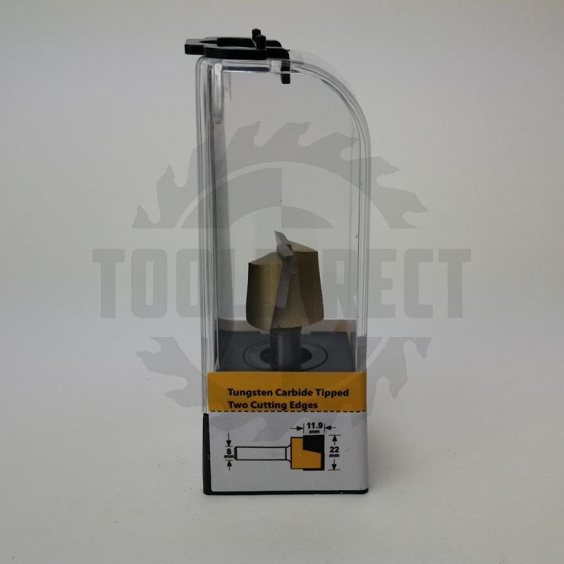 Фреза для выравнивания поверхности дна слэба D=22x11.9x50 S=8 Z2 HW ARDEN
