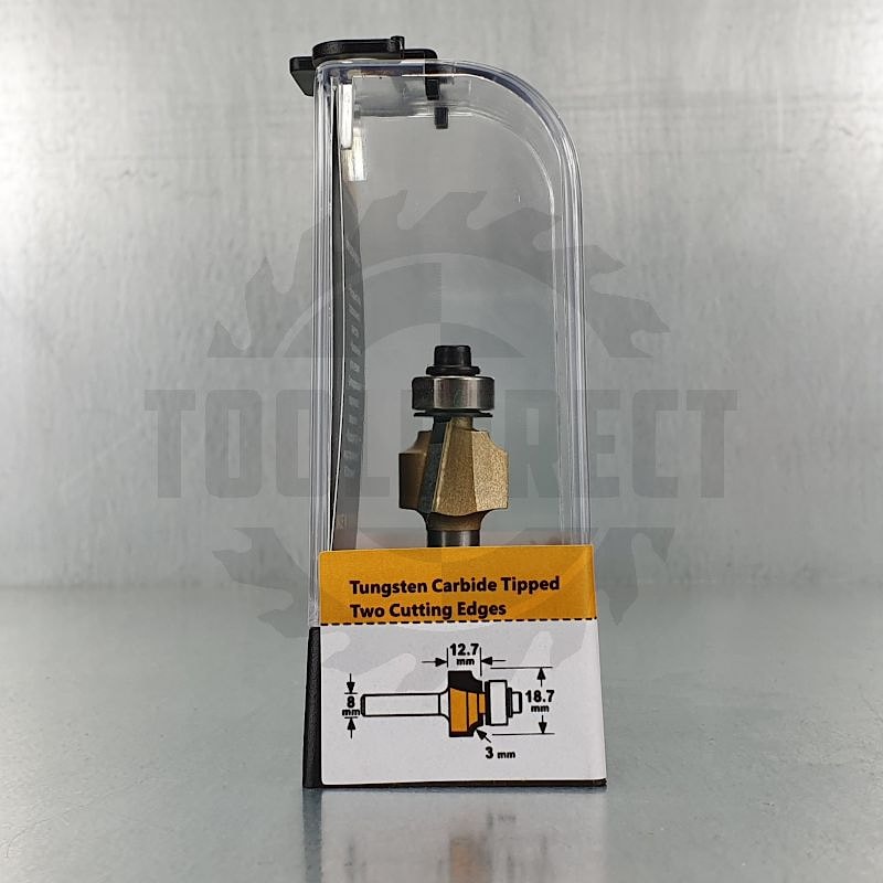 Фреза внутренний радиус (нижний подшипник 706051) R=3 D=18.7x12.7x56 S=8 Z2 HW ARDEN   