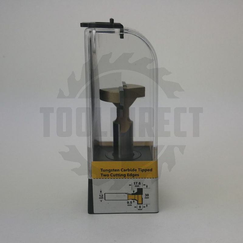 Фреза концевая пазовая Т-образная M9 D=30x17.6/8 (L=60, D2=9.5) S=12 Z2 HW ARDEN   