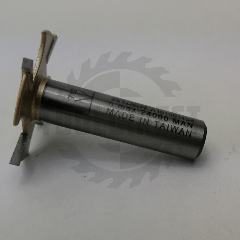 Фреза концевая пазовая Т-образная D=27x1.5x34 I=1.5 S=8 Z4 HW ARDEN   