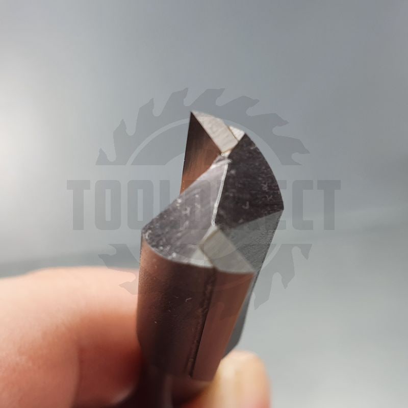 Фреза концевая прямая пазовая для ручного и ЧПУ D=12x32x64 S=8 Z2 HW PROCUT   