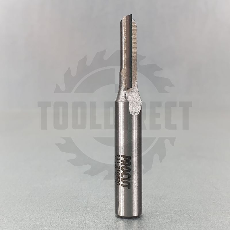 Фреза концевая прямая пазовая для фрезера и ЧПУ D=6x20x57 S=8 Z2 HW PROCUT
