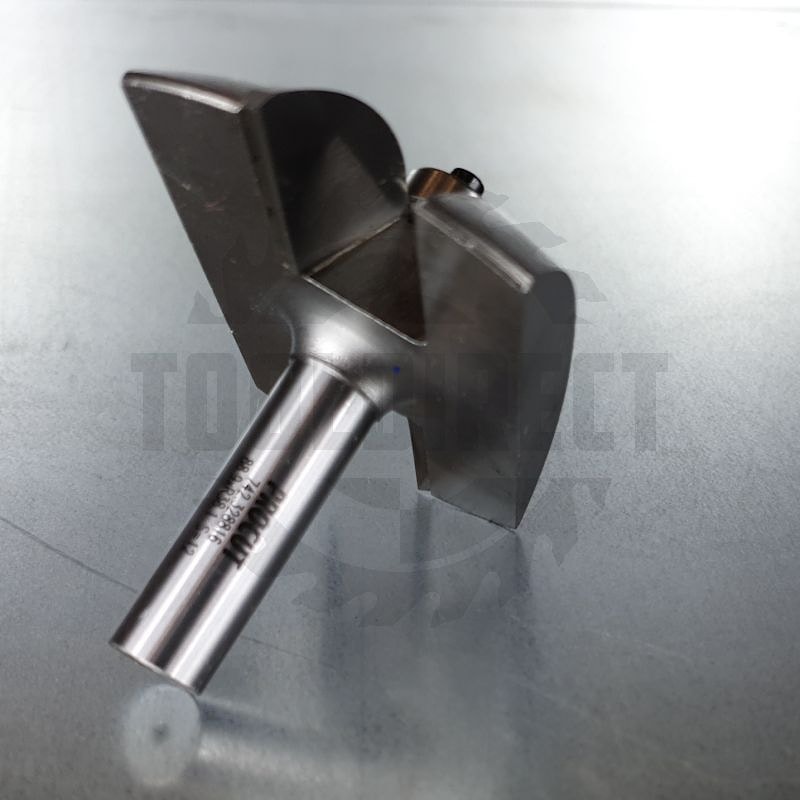 Фреза филёнка ровное скругление (нижний подшипник) D=88.9x16x71.5 S=12 a=38.1° Z2 HW PROCUT